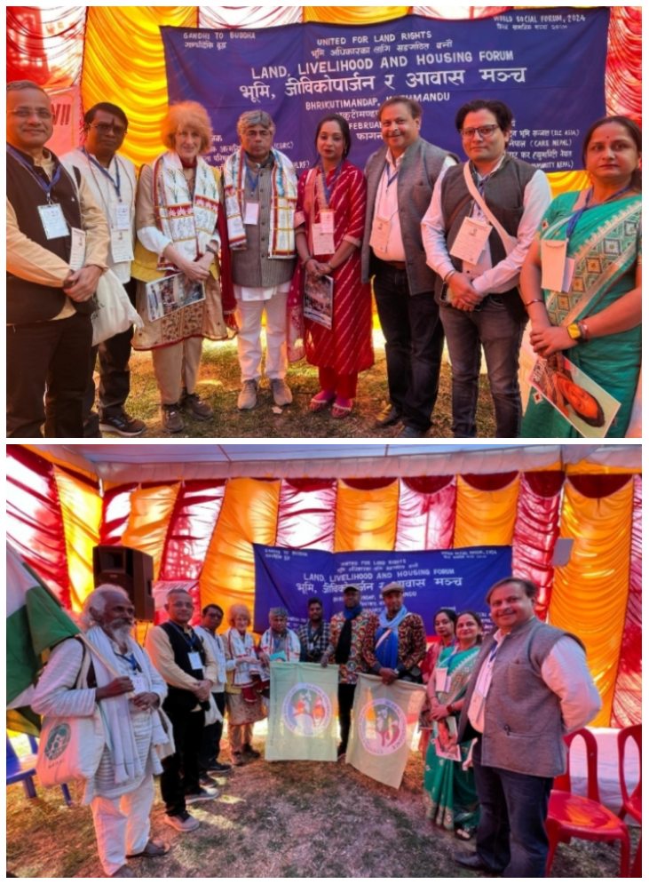 *विश्व सामाजिक मंच के नेपाल में आयोजित सम्मेलन में डॉ सत्यजीत के नेतृत्व दोस्त और प्योर संस्था ने छत्तीसगढ़ का प्रतिनिधित्व किया* 